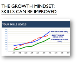 THE GROWTH MINDSET: SKILLS CAN BE IMPROVED