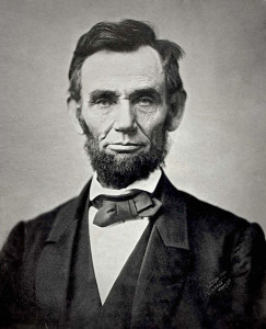 Abraham Lincoln - courtesy of Wikipedia.org